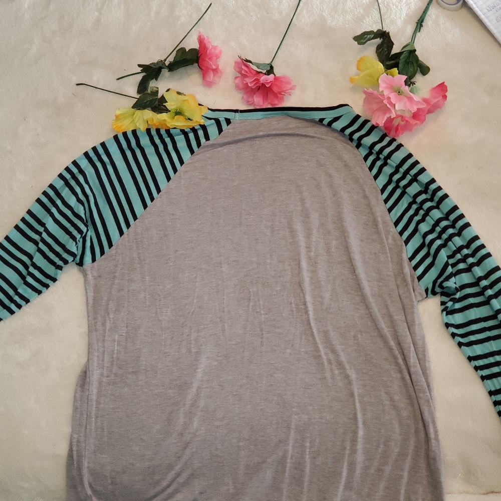 Lula roe Randy baseball tea